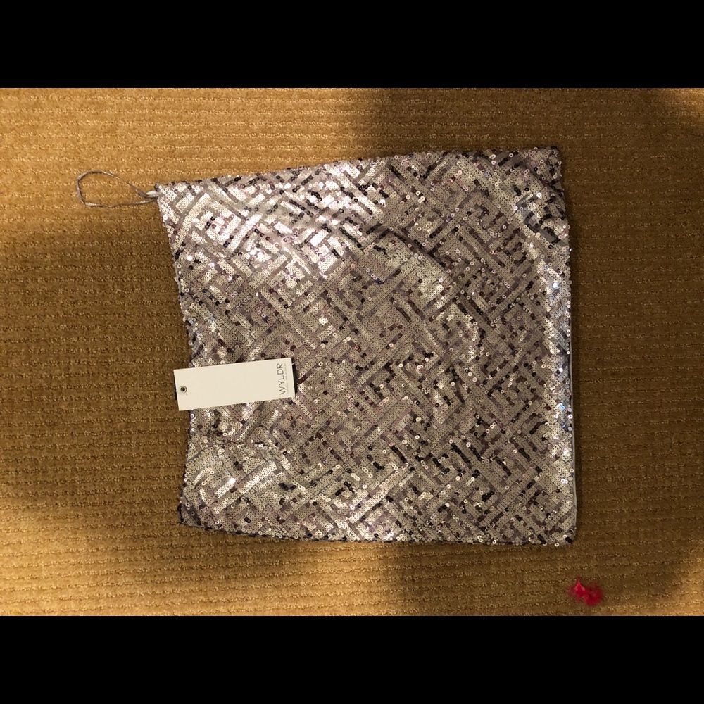 WYLDR shimmery skirt